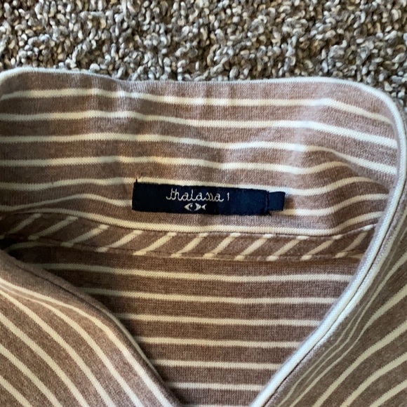Striped casual blazer size M - Picture 3 of 7